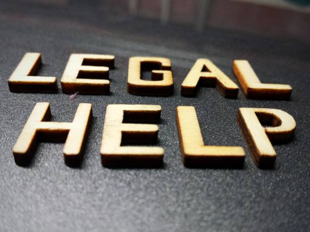 istock Legal advice profession word quote heading title 896397842