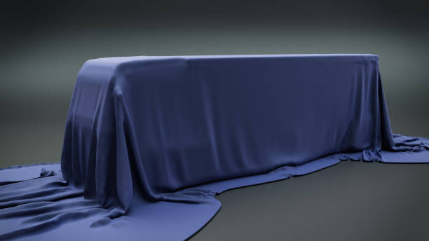 istock Autonomous truck under cover 3d illustration 896406290