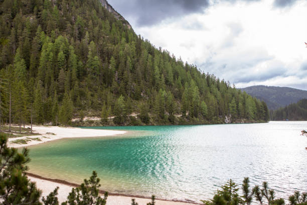 istock Lake Braies in Dolomites, Italy 896418910