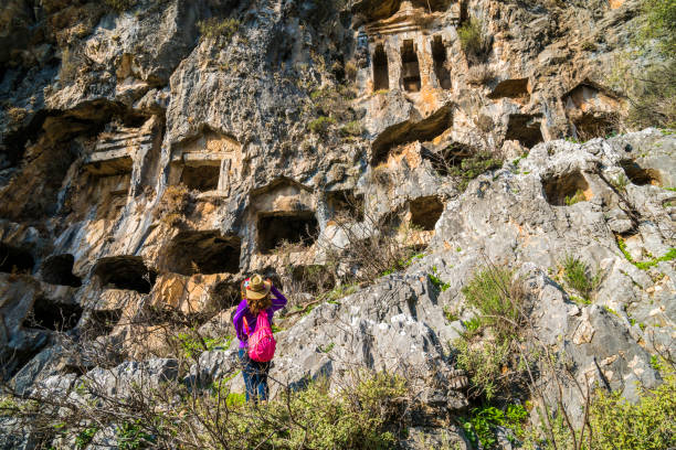 istock Kaunos ancient city from Dalyan, Turkey. 896419412