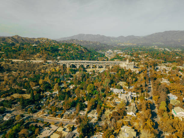istock Aerial View of Pasadena, California 896435866