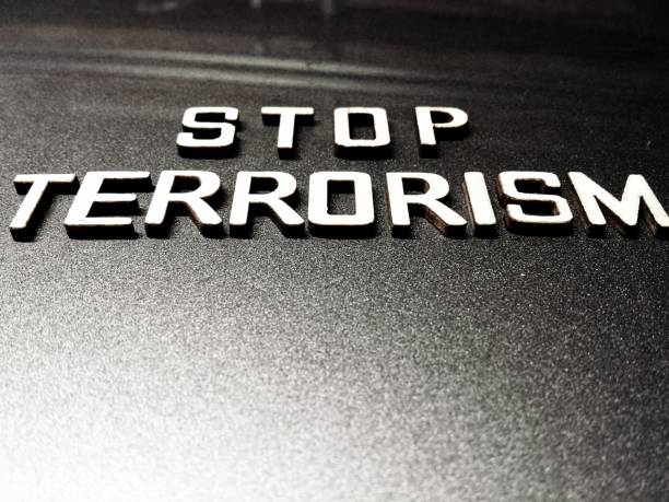 terrorism word quote heading title terrorism word quote heading title to the struggle against world terrorism statue photos stock pictures, royalty-free photos & images