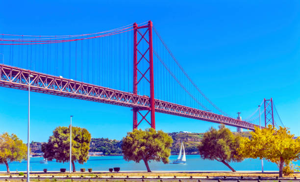 istock Tagus River Bridge April 25 Lisbon Portugal 896439042
