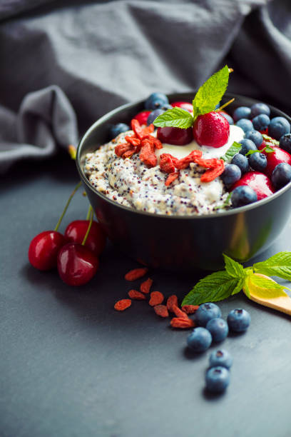 istock Organic Chia and Quinoa Porridge 896442394
