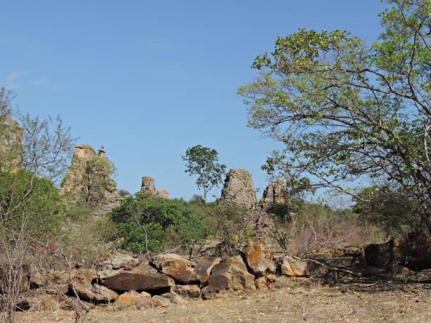 istock Landscape/ Rock mountains in the caatinga in northeastern Brazil 896458658