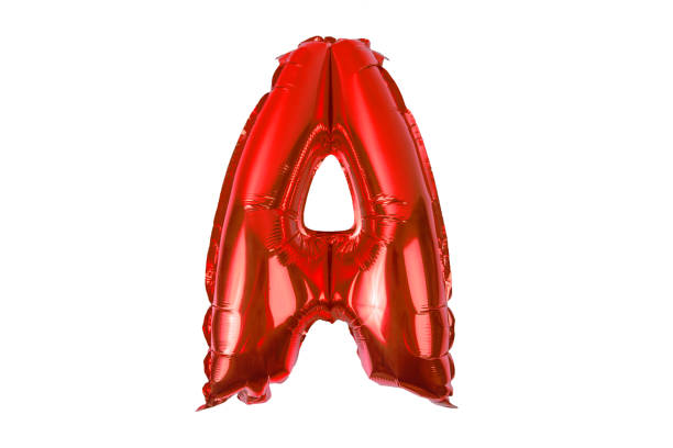 istock English alphabet   from  balloons on a white background . 896469954