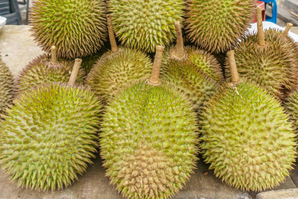 istock Durian being sold in a market. 896482084