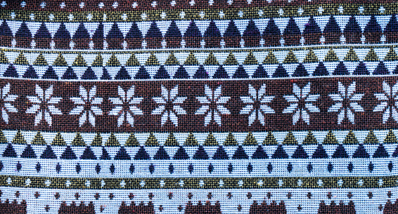 Thai textile pattern from Handmade
