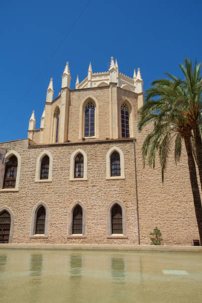 Purissima Xiqueta Parish church, Benissa, Construction of Benissa church started in 1902. The town of Benissa is one of the oldest on the Costa Blanca. The district stretches down to the coast between Calp and Moraira. benissa stock pictures, royalty-free photos & images