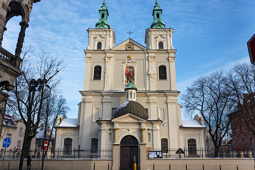 The Church was built between 1185 and 1216. Present appearance is the result of a Baroque renovation.