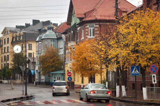Zelenogradsk (Cranz), the famous seaside resort on the Baltic Sea. Russia.