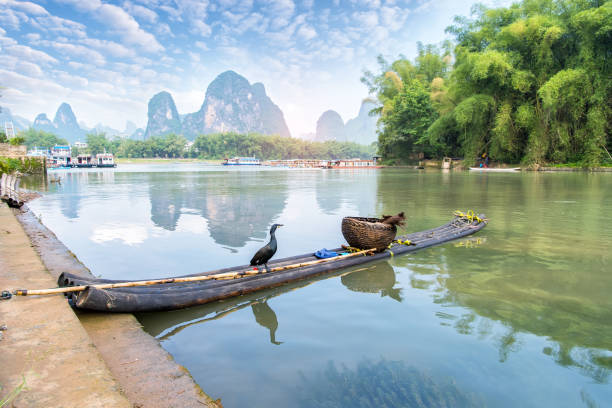 istock Guilin in Yangshuo, Guangxi, beautiful landscape 896561372