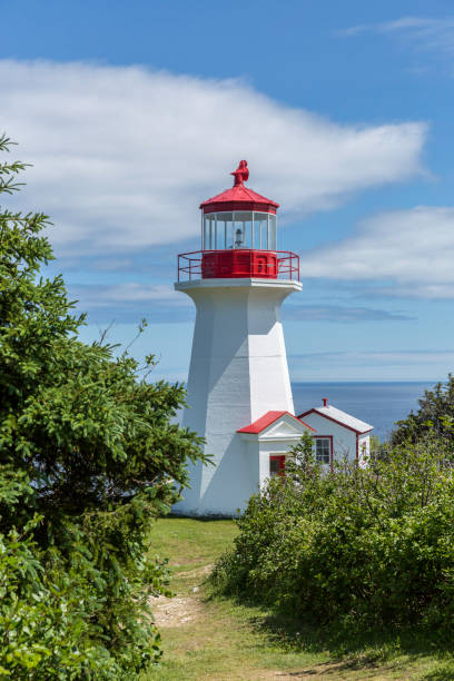 Cape Gaspe Lighthouse, Gaspe, Quebec, Canada