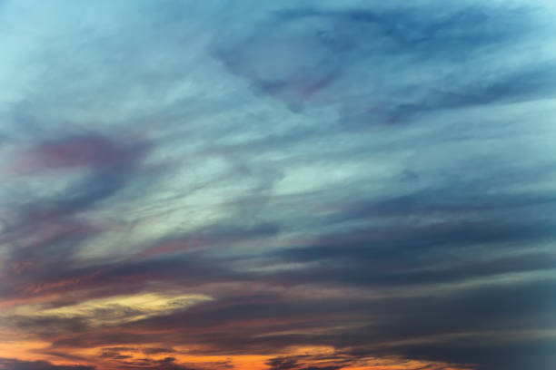 istock colorful sky with clouds at sunset Seascape 896573706