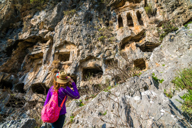 istock Kaunos ancient city from Dalyan, Turkey. 896583034