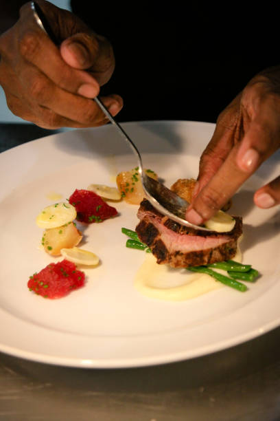 istock Gourmet Food on dish 896618710
