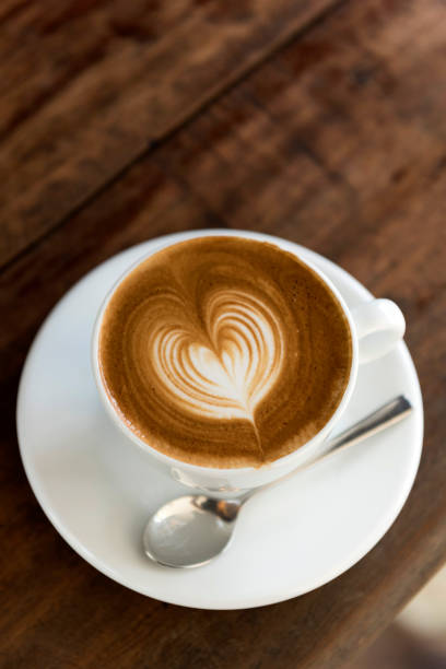 istock A cup of coffee with love latte art 896618734