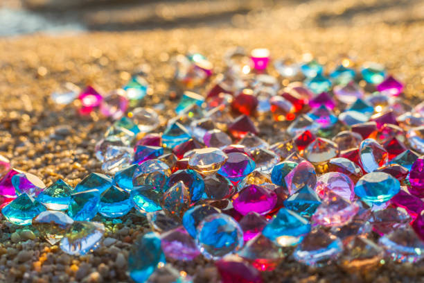 istock colorful gemstones on the beach 896618888
