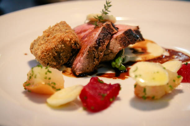 istock Gourmet Food on dish 896619326