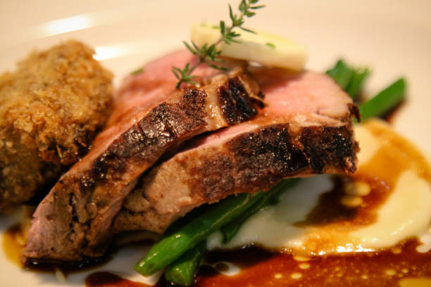 istock Gourmet Food on dish 896621164