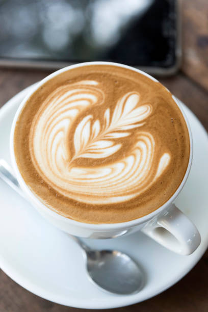 istock A cup of coffee with love latte art 896625478