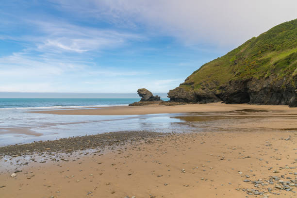 istock Llangrannog Beach, Wales, UK 896676300