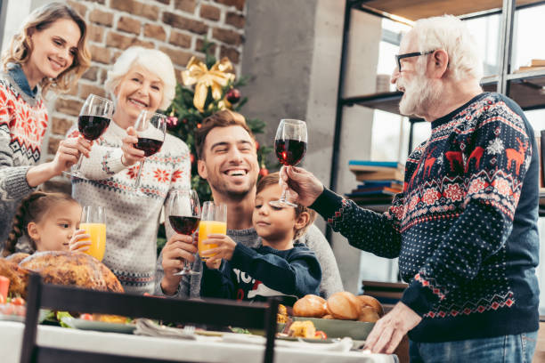 istock happy family toasting 896682990