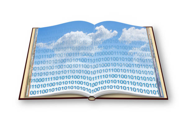 istock Secure storage on service cloud - concept image with open photo book - I'm the copyright owner of the images used in this 3D render 896690378