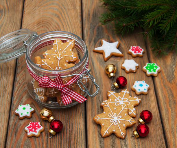istock Christmas gingerbread cookies 896690610