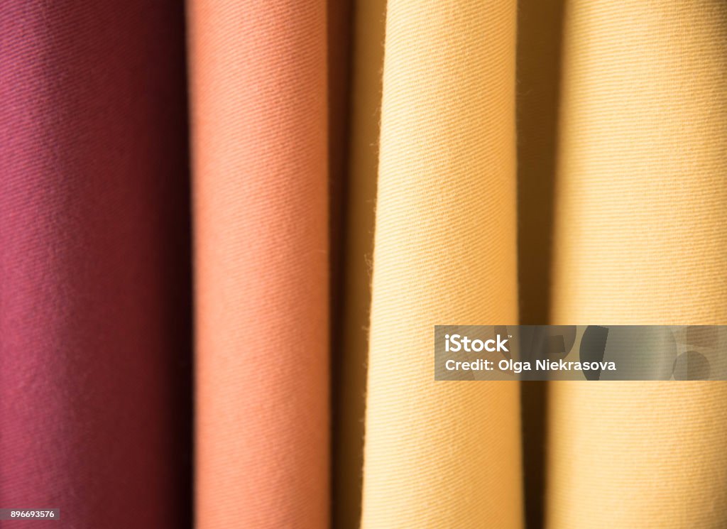 Multicolor Sample Multi Color Fabric Texture Samples As A Background Stock Photo ...