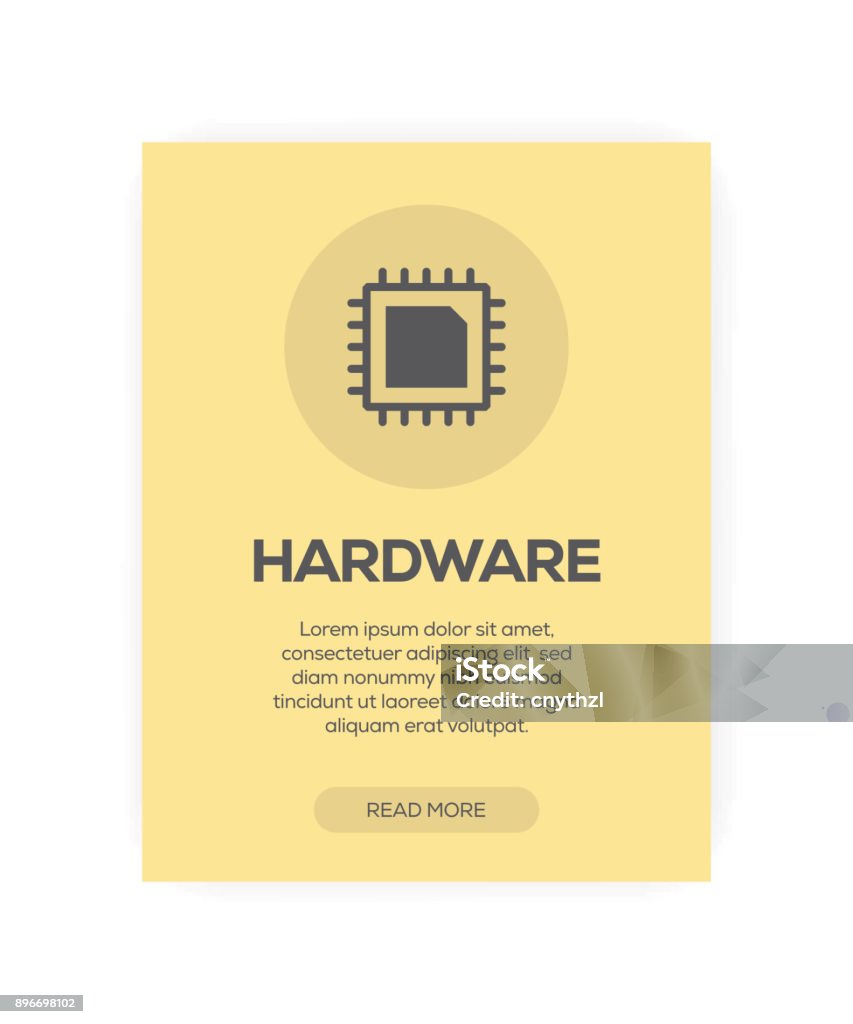 Hardware Concept Vector Hardware Concept Stock Illustration - Download Image Now - Abstract ...