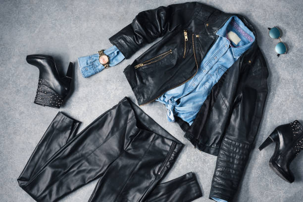 istock The collection of elegant clothes 896707660