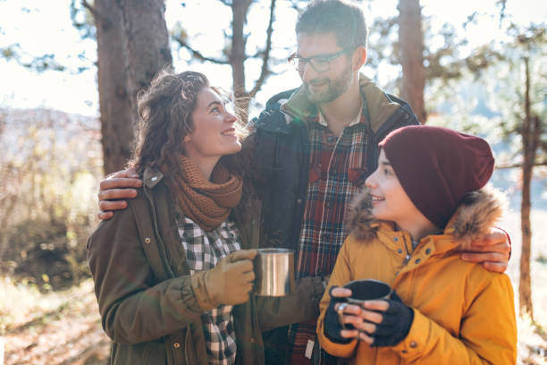 istock Happy family in nature 896715624