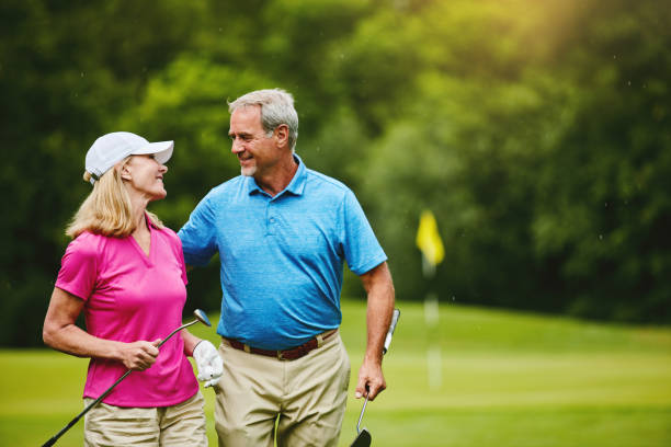 istock Our relationship has gotten better like our golf skills 896734968