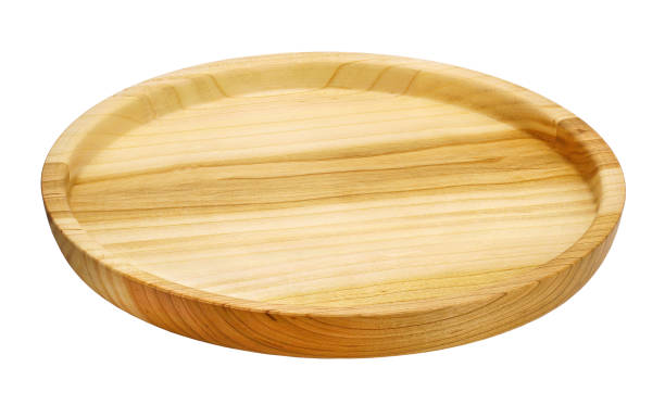 istock wooden dish for kitchen utensils on a white background 896737638