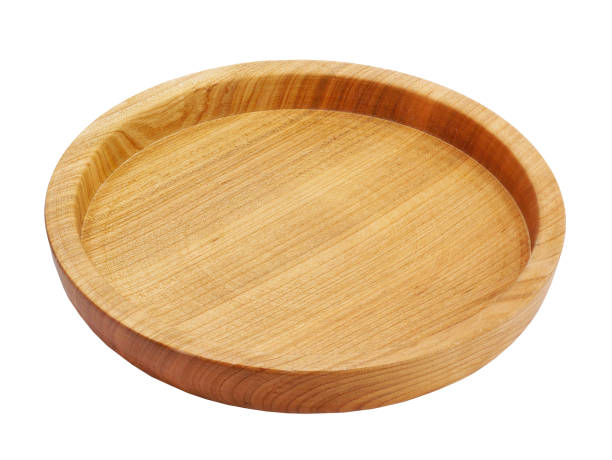 istock wooden dish for kitchen utensils on a white background 896737648