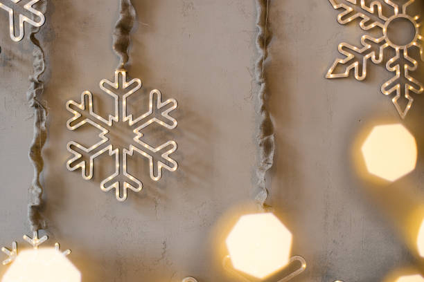 istock Snowflakes and blurry background, bokeh 896746266