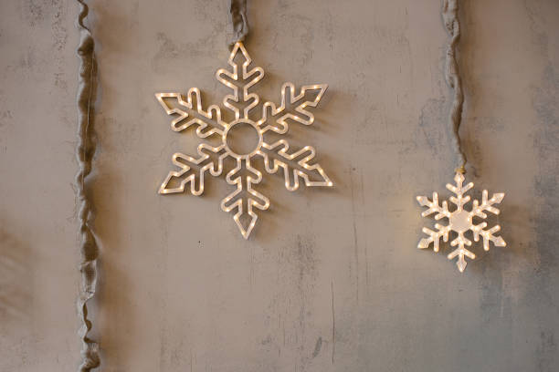 istock Snowflakes and blurry background, bokeh 896746370