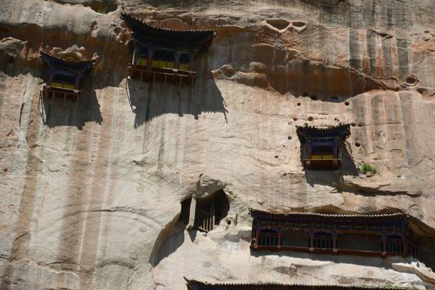 istock Mati Si temple, Gansu, China 896782710