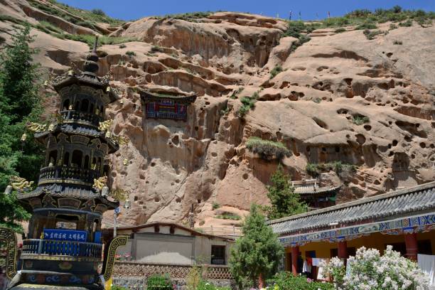 istock Mati Si temple, Gansu, China 896783008