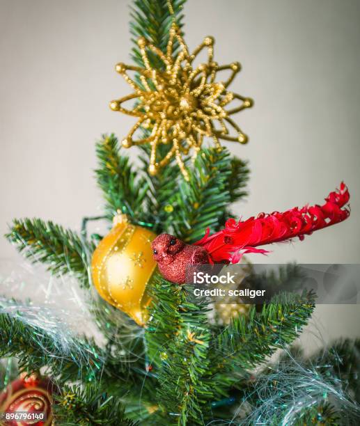 Foto de Árvore De Natal Decoração e mais fotos de stock de A Data - A Data, Amarelo, Artigo de decoração