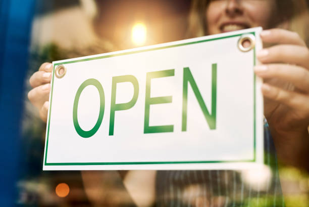 istock Open for business and ready for customers 896799198