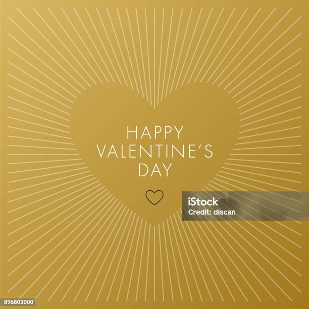 Valentines Day Card Stock Illustration - Download Image Now - Heart Shape, Valentine's Day - Holiday, Valentine Card