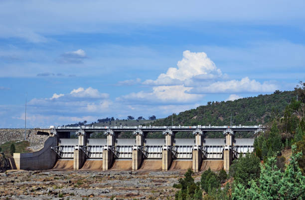 istock Wyangala Dam Radial spillway gates 896805936