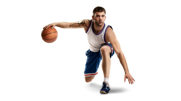istock one basketball player jump isolation 896809714