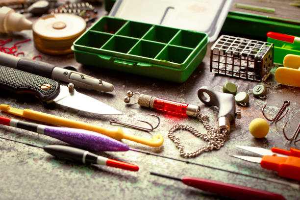 istock Tackle for fishing 896828666