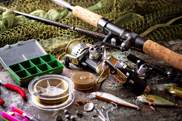 istock Tackle for fishing 896831164