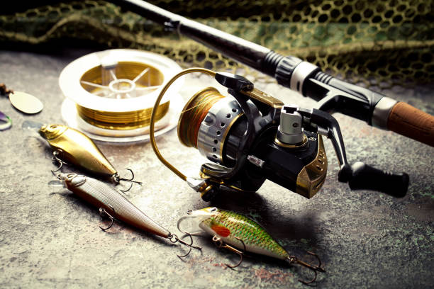 istock Tackle for fishing 896831316