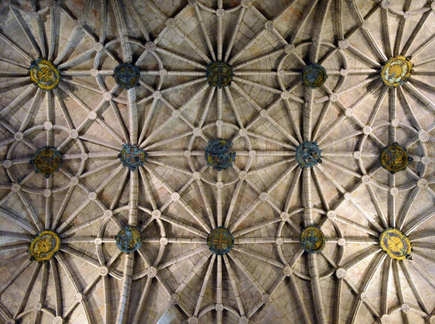 istock Architecture: ribbed vault, Jeronimos monastery, Lisbon, Portugal 896834418