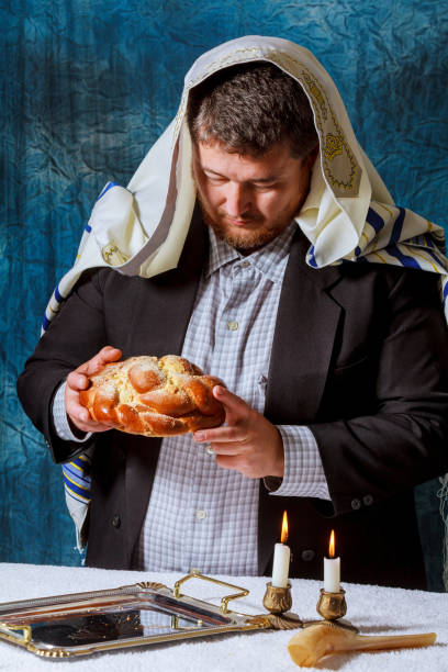 istock Homemade challah on Shabbat 896842578